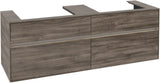 Villeroy & Boch Waschtischunterschrank Collaro C024 B0 1600 mm Stone Oak mit LED-Beleuchtung