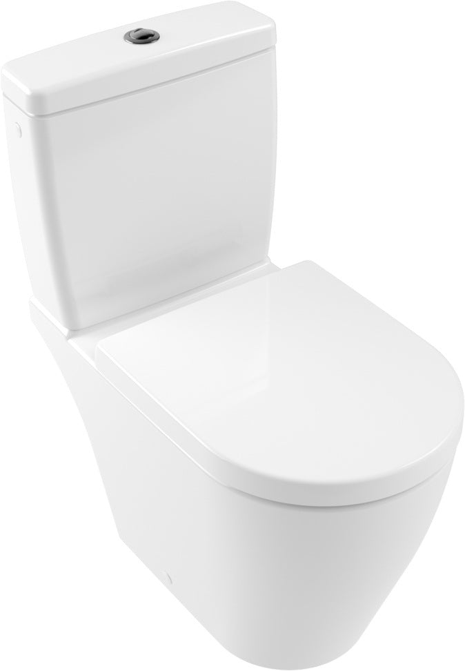 Villeroy & Boch WC-Sitz Avento 9M77C1 – Oval, Duroplast, SoftClosing & QuickRelease, Weiß Alpin