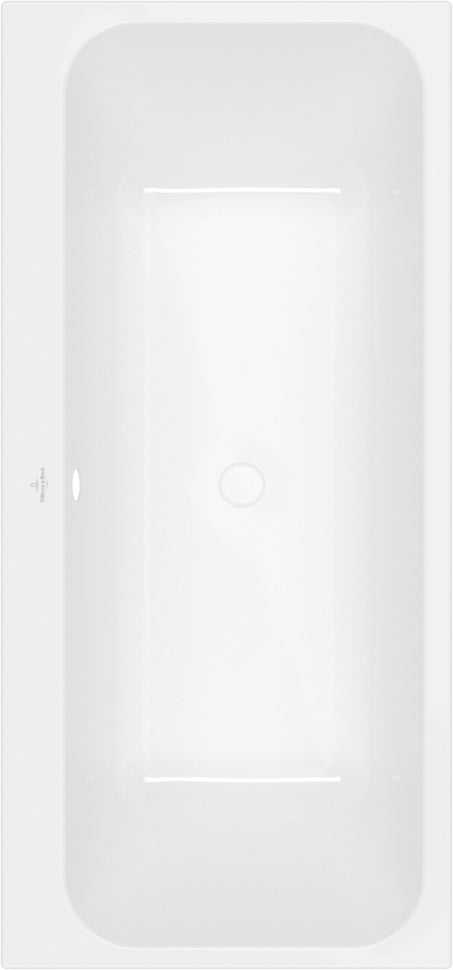 Villeroy & Boch Architectura Whirlpool CC157ARE2B1V 1500x700mm Weiß Alpin – 2 Personen, Luft- & Wasserdüsen