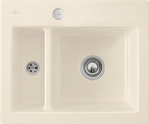 Villeroy & Boch Subway 60 XM Flat Einbauspüle 585x475 mm Graphite CeramicPlus