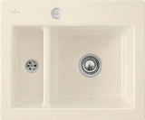 Villeroy & Boch Subway 60 XM Flat Einbauspüle 585x475 mm Graphite CeramicPlus