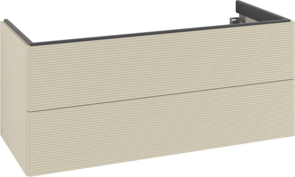 Villeroy & Boch Antao Waschtischunterschrank 1188 mm Glossy White Lacquer mit Beleuchtung