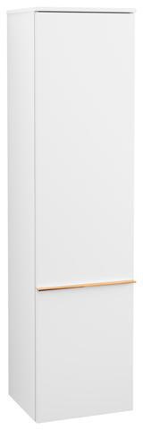 Villeroy & Boch VENTICELLO Hochschrank Eiche 404 mm – wandhängend, Soft-Close