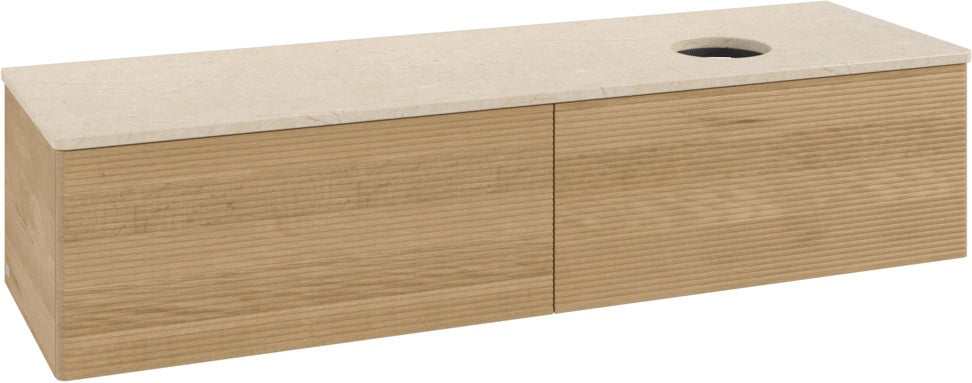 Villeroy & Boch Waschtischunterschrank Antao 1600 mm Warm Walnut mit SoftClosing