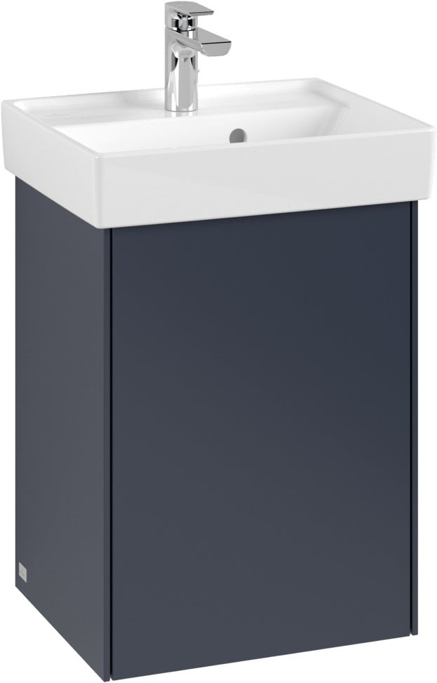 Villeroy & Boch Waschbeckenunterschrank Collaro C005 White Oak 410 mm – Eckig, SoftClosing, Wandmontage