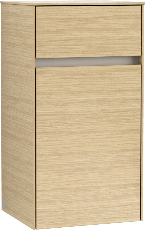 Villeroy & Boch Seitenschrank Collaro C03200, 404x748x349 mm, Arizona Oak, eckig, mit SoftClosing