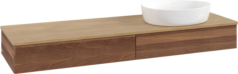 Villeroy & Boch Waschtischunterschrank Antao K16111 1600 mm Warm Walnut mit SoftClosing