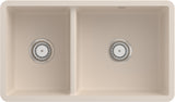Villeroy & Boch Unterbauspüle Subway 80 U 338800AM Rechteck 750 x 440 mm Almond CeramicPlus