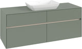 Villeroy & Boch Waschtischunterschrank Collaro C116 B0 1400 mm White Oak mit Beleuchtung