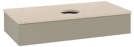 Villeroy & Boch Antao Waschtischunterschrank 1000 mm, 1 Auszug, Stone Grey Matt, wandhängend
