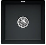 Villeroy & Boch Subway 50 SU Unterbauspüle 440x440 mm Keramik Ebony CeramicPlus
