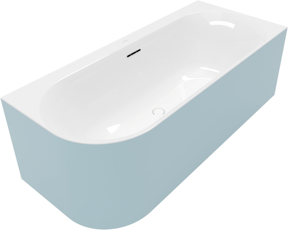 Villeroy & Boch Vorwand-Badewanne Loop & Friends UBA 180LOF9CLBCV 1800 x 800 mm Weiß Alpin