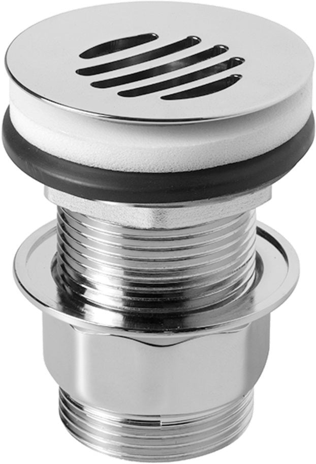 Villeroy & Boch Siebventil Zubehör 879850 verchromt – nicht verschließbar, 32 mm, Messing