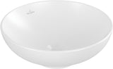 Villeroy & Boch Aufsatzwaschbecken Loop & Friends 4A4 420 mm rund Stone White CeramicPlus