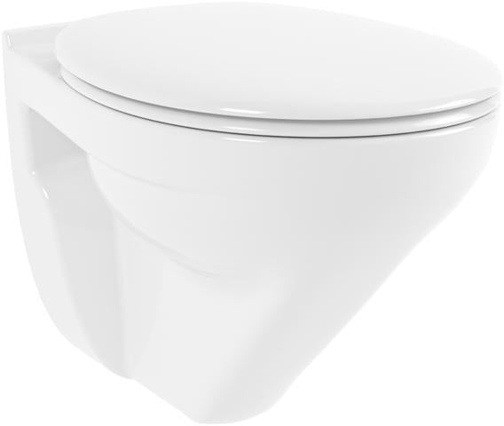 Villeroy & Boch WC-Sitz Saval 2.0 Weiß Alpin – Duroplast mit verchromten Scharnieren