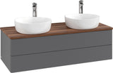 Villeroy & Boch Antao Waschtischunterschrank 1200 mm, 2 Auszüge, Push-Open, Stone Grey Matt