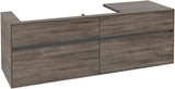 Villeroy & Boch Waschtischunterschrank Collaro C029 1600 mm Stone Oak mit 4 Auszügen