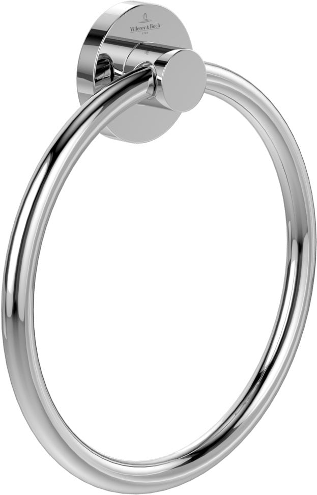 Villeroy & Boch Handtuchring Elements - Tender TVA1 51005000 164x32x185mm Rund Chrom