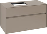 Villeroy & Boch Waschtischunterschrank Collaro C12600 Taupe 1000 mm mit SoftClosing
