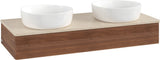 Villeroy & Boch Waschbeckenunterschrank Antao K13113 1200x190x500mm Warm Walnut mit Push-to-open