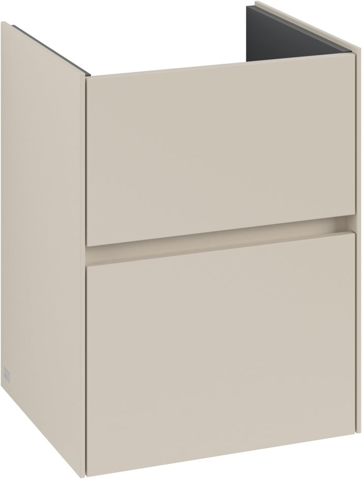 Villeroy & Boch Waschbeckenunterschrank Collaro C141 White Oak 472 mm mit SoftClosing