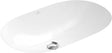 Villeroy & Boch O.novo Unterbauwaschbecken 650 mm Oval Weiß Alpin – Sanitärkeramik mit Überlauf