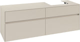 Villeroy & Boch Waschtischunterschrank Collaro C079 B0 1600 mm Cashmere Grey mit Beleuchtung