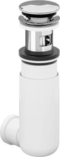 Villeroy & Boch EasyAccess Siphon 92198800 – Kunststoff, Chrom, 32 mm