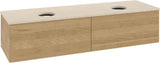 Villeroy & Boch Waschtischunterschrank Antao K39013 1600 mm Warm Walnut mit 2 Auszügen