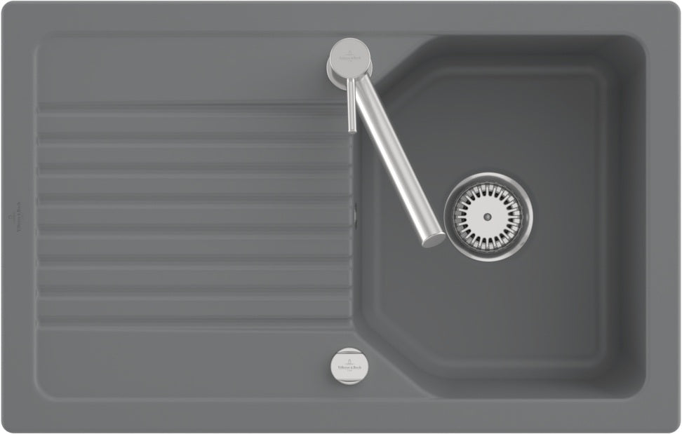 Villeroy & Boch Einbauspüle Linara 45 800x510mm Rechteck TitanCeram CeramicPlus