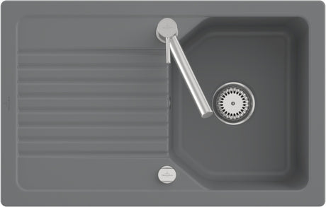 Villeroy & Boch Einbauspüle Linara 45 800x510mm Rechteck TitanCeram CeramicPlus