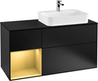 schwarz / Mitteldichte Faserplatte (MDF) / G392H F