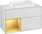 weiß / Mitteldichte Faserplatte (MDF) / G241H F 1000x603x501mm White Matt