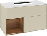 Villeroy & Boch Finion Waschtischunterschrank 1000 mm White Matt Lacquer mit LED-Beleuchtung