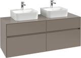 Villeroy & Boch Waschtischunterschrank Collaro 1400 mm White Oak mit SoftClosing und 4 Auszügen