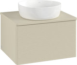 Villeroy & Boch Waschtischunterschrank Antao 600 mm Anthrazit Matt mit LED-Auszugsbeleuchtung