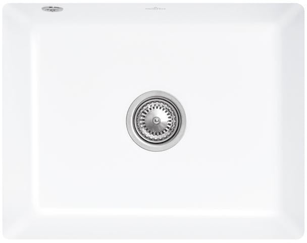 Villeroy & Boch Subway 60 SU Unterbauspüle 545x440 mm Keramik Ebony CeramicPlus