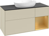 Villeroy & Boch Finion Waschbeckenunterschrank FA72G F 1200 mm Glossy White Lacquer mit Beleuchtung
