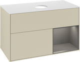 Villeroy & Boch Finion Waschtischunterschrank FA21GFGF 1000 mm Glossy White Lacquer