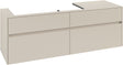 Villeroy & Boch Waschtischunterschrank Collaro C029 B0 1600 mm Cashmere Grey mit LED-Beleuchtung