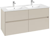 Villeroy & Boch Waschtischunterschrank Collaro C147 B0 1261 mm White Oak mit LED-Beleuchtung