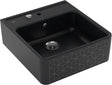 Villeroy & Boch Spülstein Einzelbecken 632062 Mosaique Black 595x630mm Rechteck Keramik