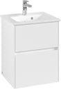 Villeroy & Boch Waschbeckenunterschrank Collaro C141 White Matt 472 mm – 2 Auszüge, SoftClosing