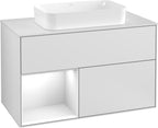 weiß / Mitteldichte Faserplatte (MDF) / G241G F 1000x603x501mm White Matt