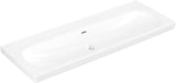 Villeroy & Boch Doppelwaschtisch Skyla 5A51C6 1200x460x160mm Rechteck Weiß Alpin