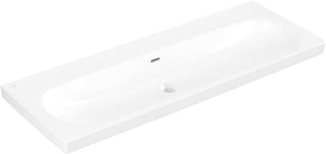 Villeroy & Boch Doppelwaschtisch Skyla 5A51C6 1200x460x160mm Rechteck Weiß Alpin