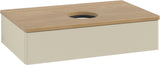 Villeroy & Boch Waschbeckenunterschrank Antao 800 mm Anthrazit mit Auszug und Push-to-open