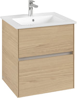 Villeroy & Boch Collaro Waschbeckenunterschrank C14200MS, 561x610x480mm, White Matt, 2 Auszüge