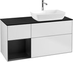 weiß / Mitteldichte Faserplatte (MDF) / F802P D 1200x603x501mm White Matt