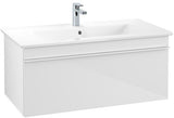 Villeroy & Boch Venticello Waschbeckenunterschrank 953 mm Glossy White – Wandhängend mit Auszug